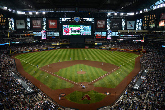 General view of Chase Field